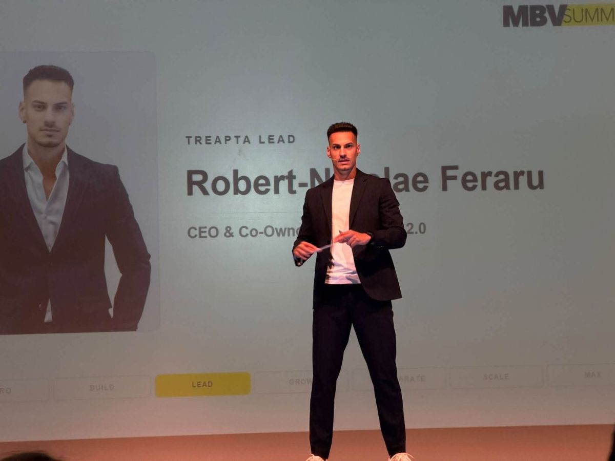 Robert-Nicolae Feraru · MBV Summit 2026 · scena LEAD