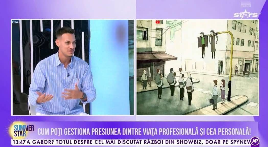 Robert-Nicolae Feraru invitat la Antena Stars · Summer Star: Carieră sau relație: presiunea dintre viața profesională și cea personală